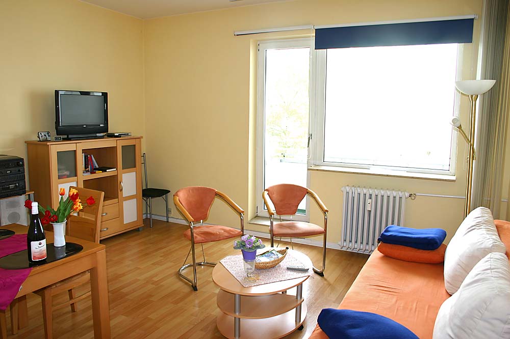 Fewo Berlin Wohnraum
