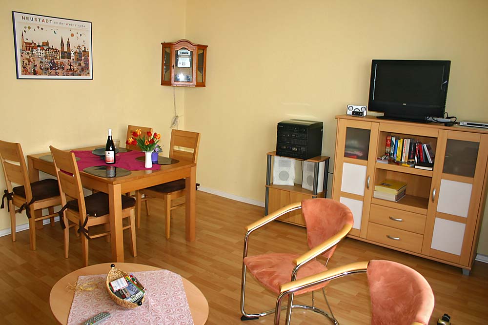 Fewo Berlin Wohnraum