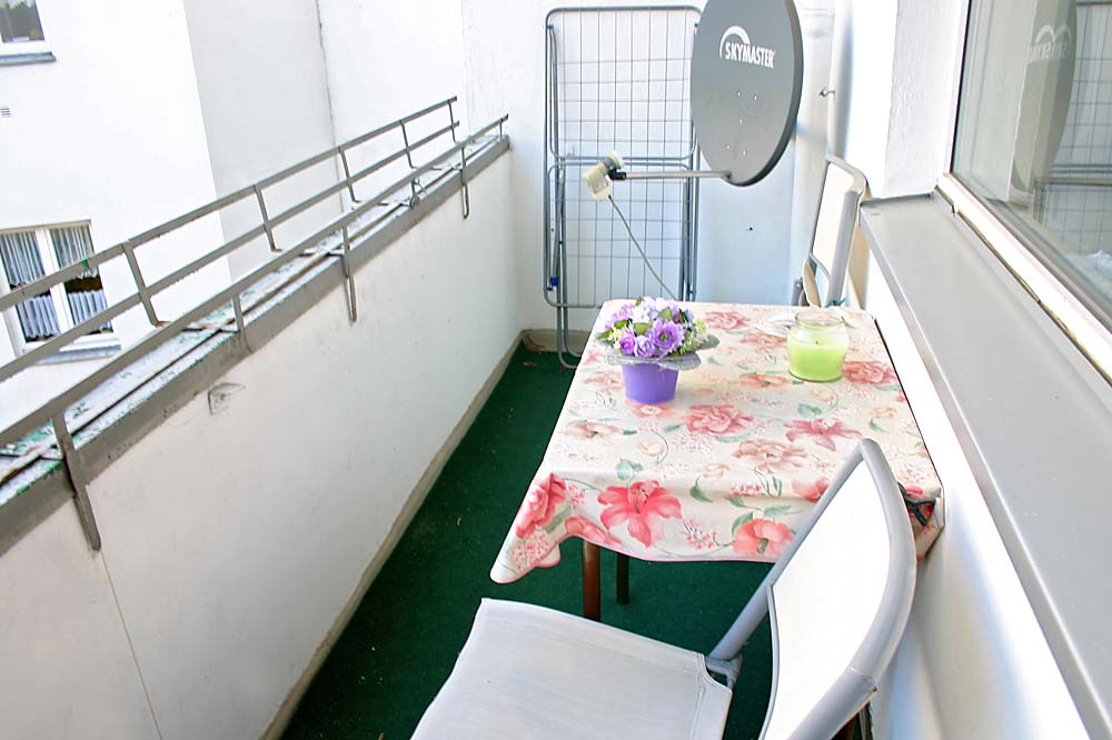 Fewo Berlin Balkon