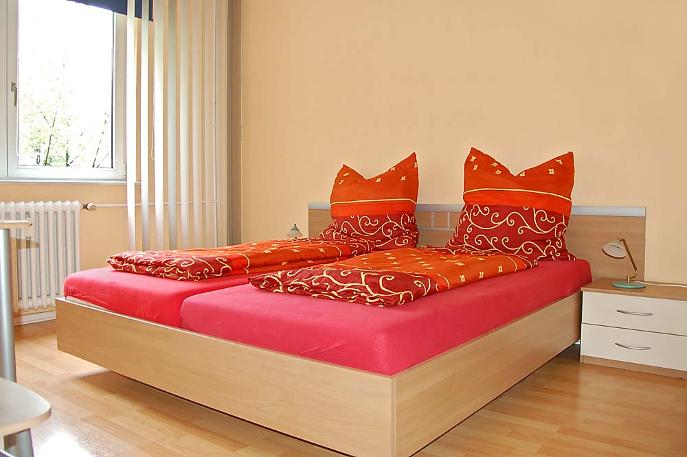 Fewo Berlin Schlafzimmer